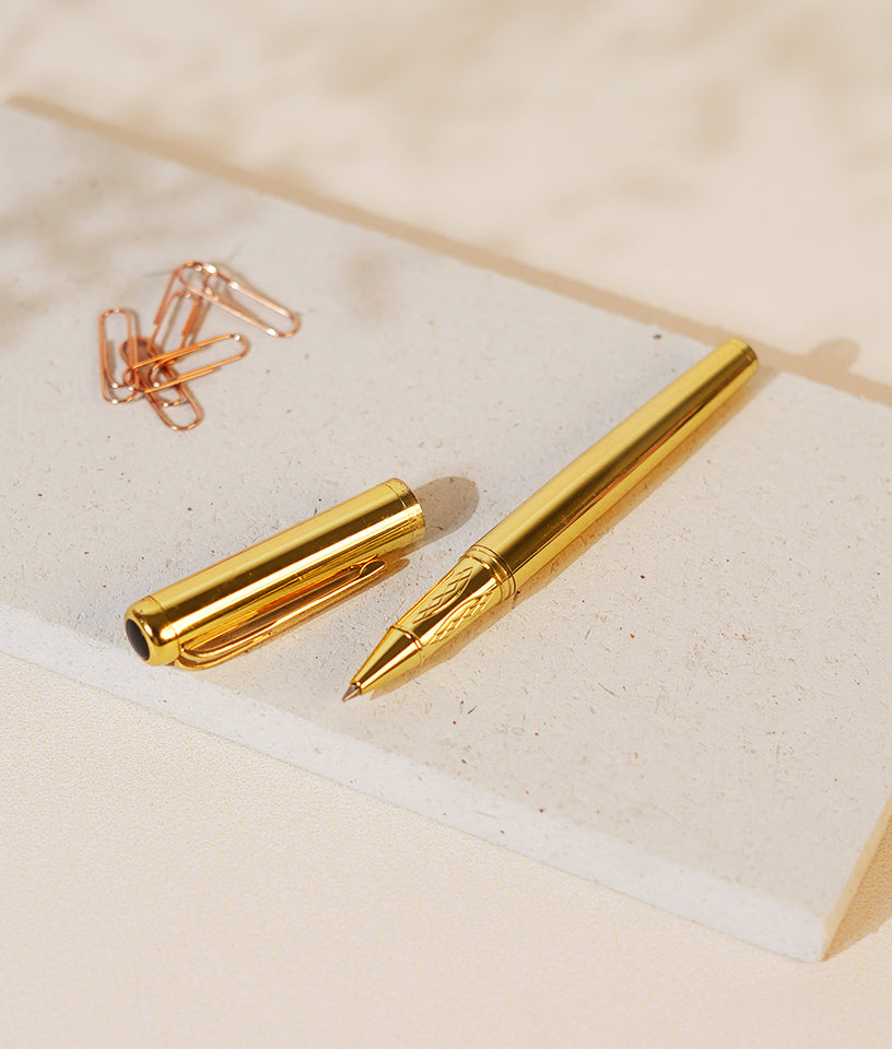 DREAMER ROLLERGEL PEN- GOLDEN