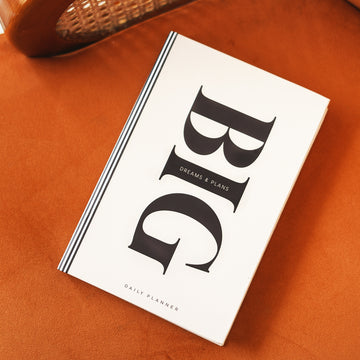 BIG PLANS & DREAMS - Undated Daily Planner