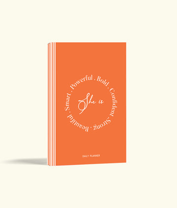 SHE IS - Undated Daily Planner