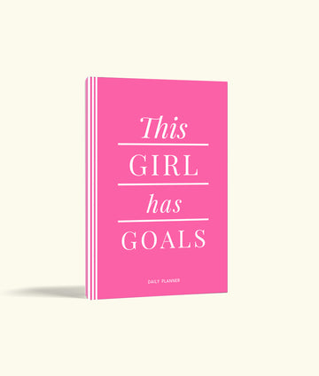 THIS GIRL HAS GOALS - Undated Daily Planner