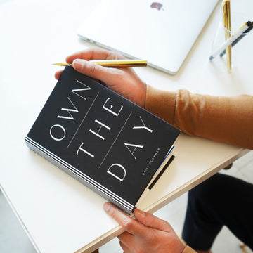 OWN THE DAY (BLACK)- Undated Daily Planner