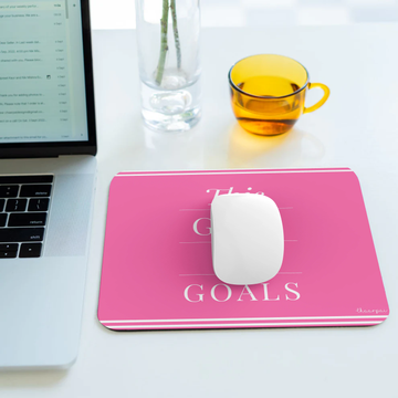 THIS GIRL HAS GOALS - MOUSEPAD