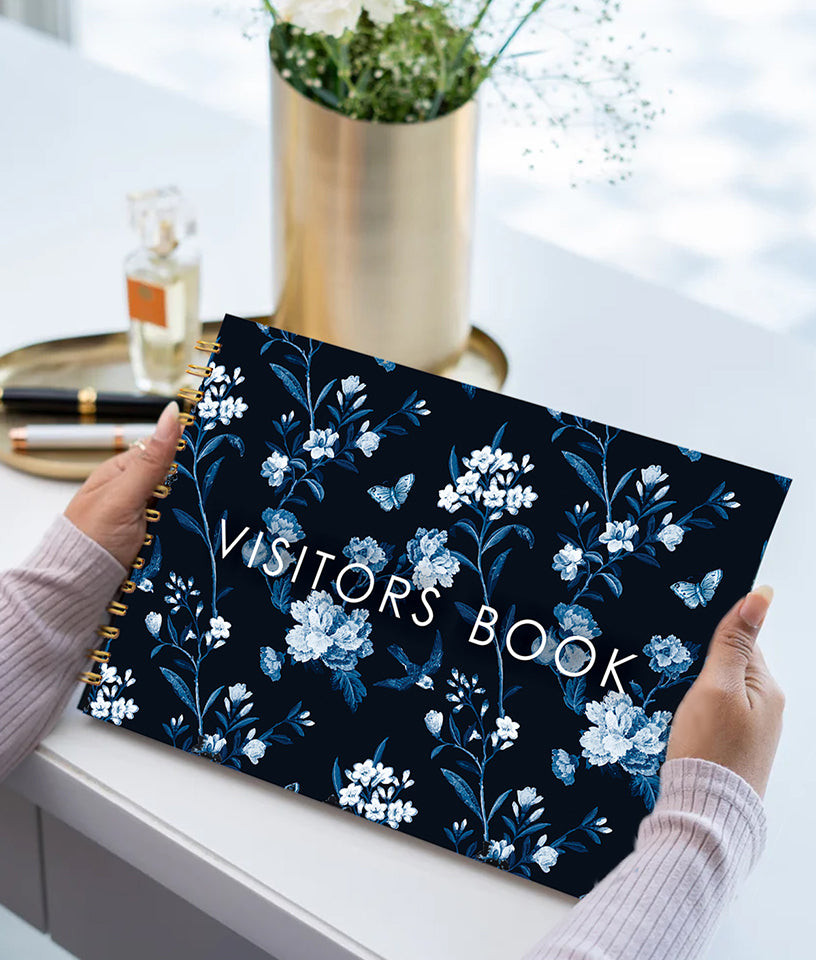NAVY BLUE FLORAL