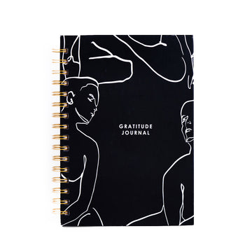 MIND AND BODY BLACK- GRATITUDE JOURNAL