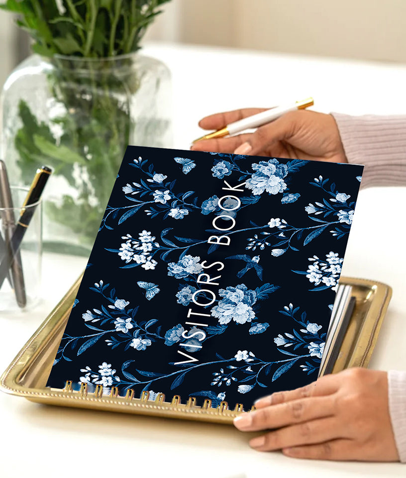 NAVY BLUE FLORAL