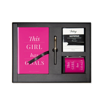 THIS GIRL HAS GOALS (PINK) - GIFT SET