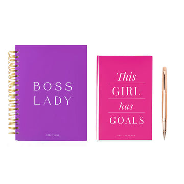 FOR THE BOSS LADY - The Ultimate Yearly & Daily Planner Bundle