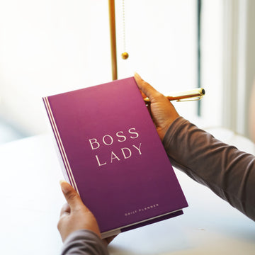 BOSS LADY - Undated Daily Planner