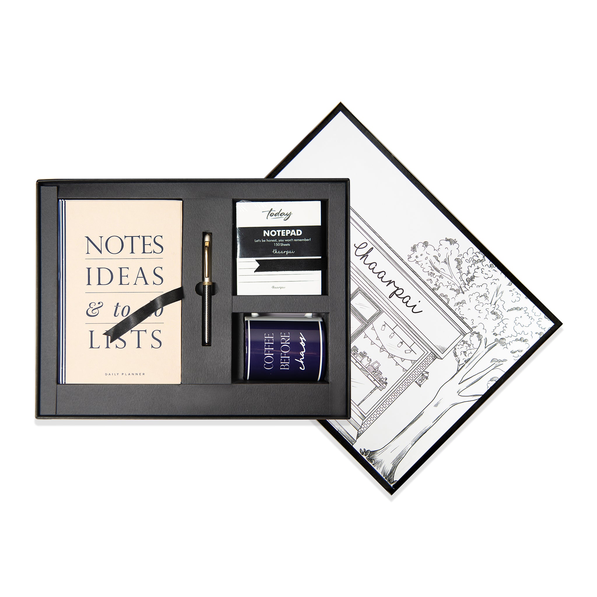 NOTES IDEAS & TO-DO-LISTS (CREAM) - GIFTSET