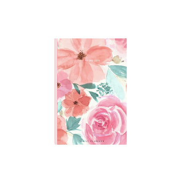 HANDPAINTED FLORAL - Undated Daily Planner