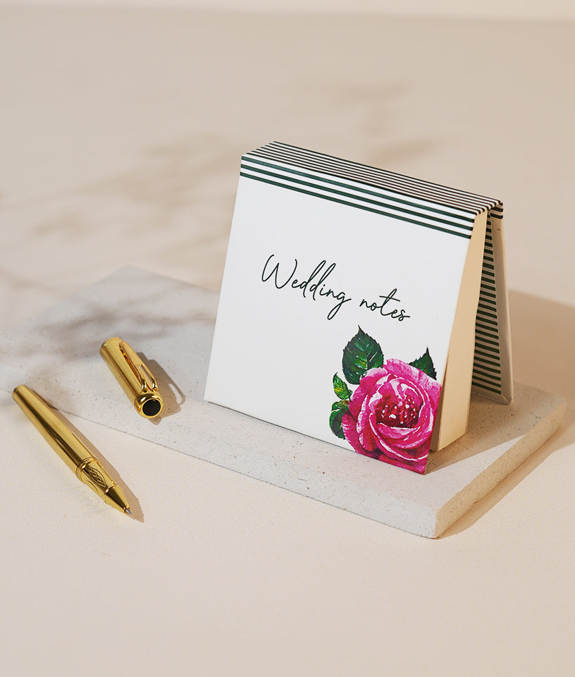 WEDDING NOTES