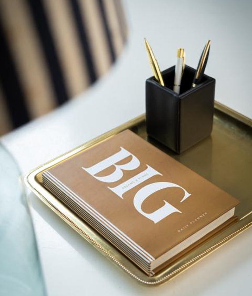 BIG DREAMS & PLANS - Undated Daily Planner