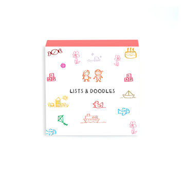 LISTS & DOODLE - JOTTER NOTEPAD
