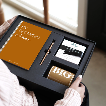 MY ORGANISED CHAOS (BROWN) - GIFT SET