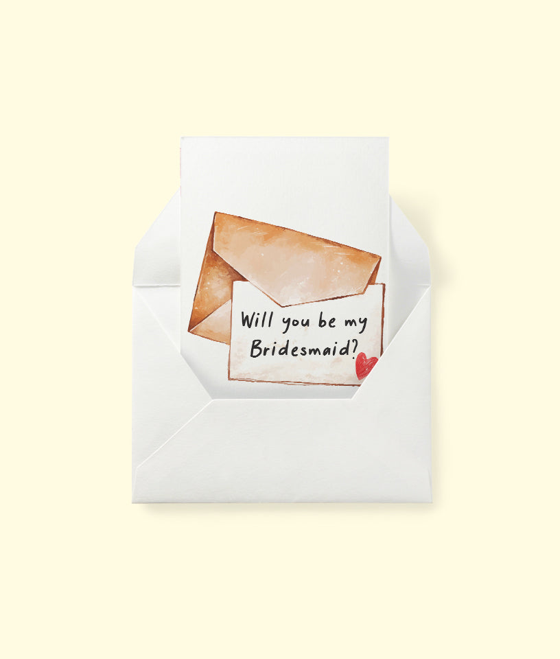 Will you be my Bridesmaid