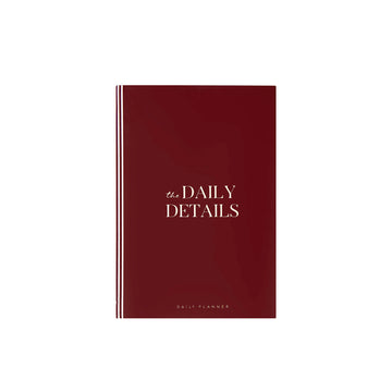 THE DAILY DETAILS - Undated Daily Planner