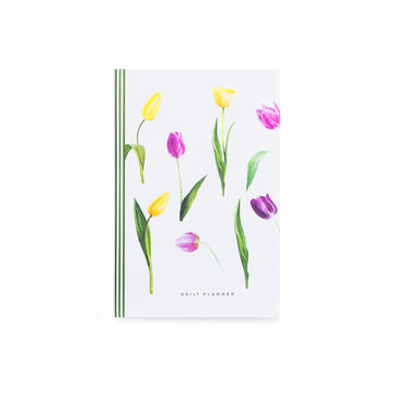FLORAL (TULIP)- Undated Daily Planner