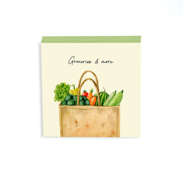 GROCERIES & MORE - JOTTER NOTEPAD