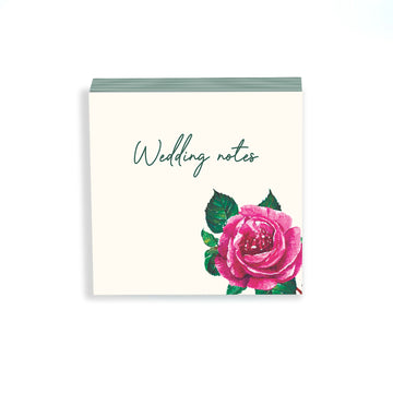 WEDDING NOTES - JOTTER NOTEPAD