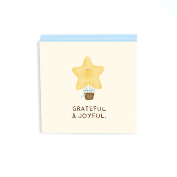 GRATEFUL & JOYFUL - JOTTER NOTEPAD