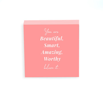 YOU ARE BEAUTIFUL - JOTTER NOTEPAD