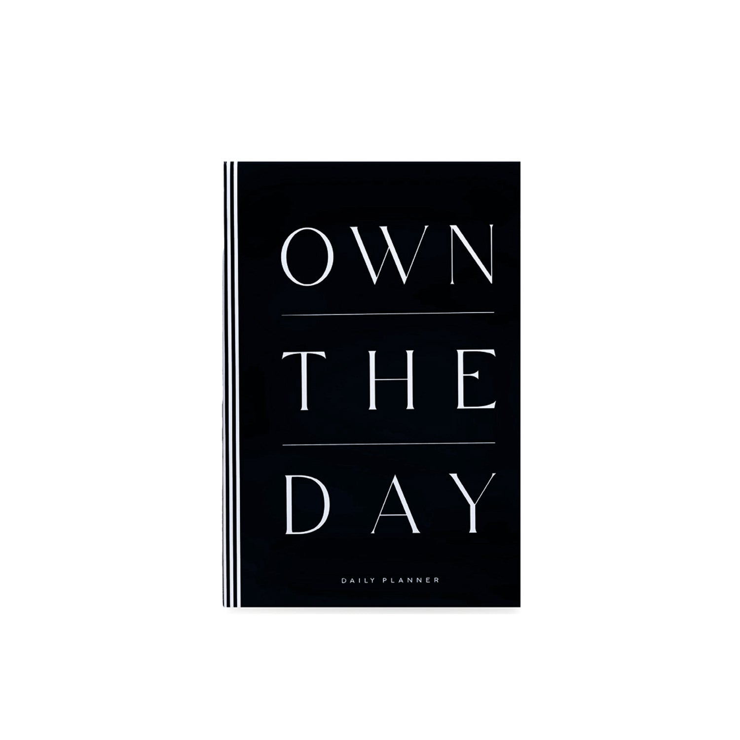 OWN THE DAY (BLACK) - Undated Daily Planner