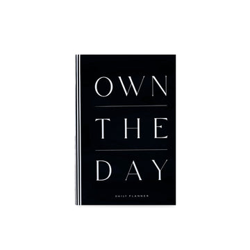 OWN THE DAY (BLACK) - Undated Daily Planner