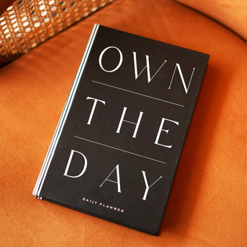 OWN THE DAY (BLACK) - Undated Daily Planner