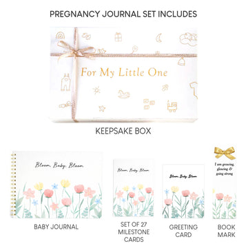 Bloom Baby Bloom - PREGNANCY JOURNAL SET