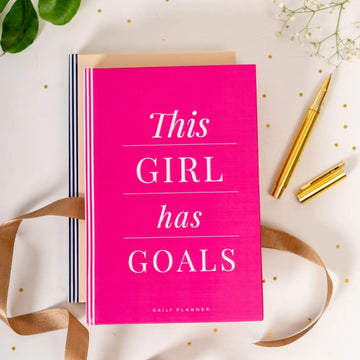 THIS GIRL HAS GOALS - Undated Daily Planner
