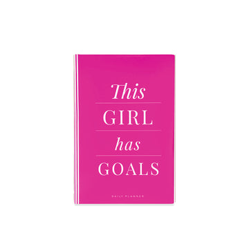 THIS GIRL HAS GOALS - Undated Daily Planner