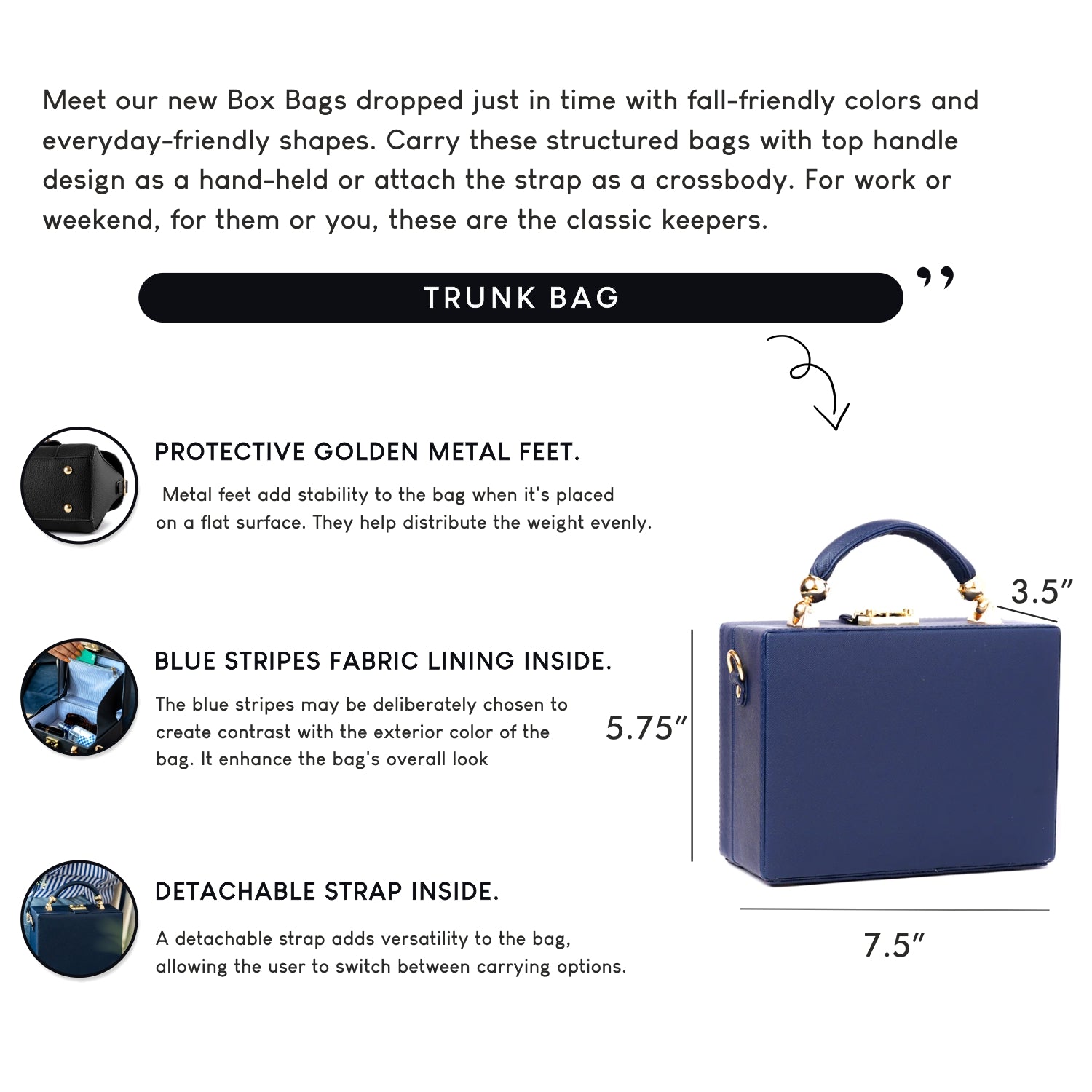 The Box Fashion Bags 2024 | favors.com