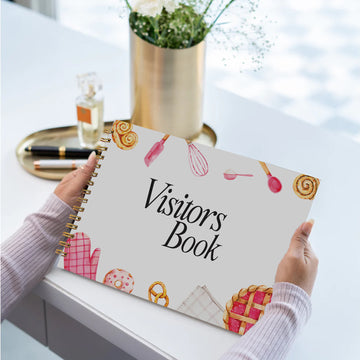 THE VISITORS BOOK - BAKERY PATTERN