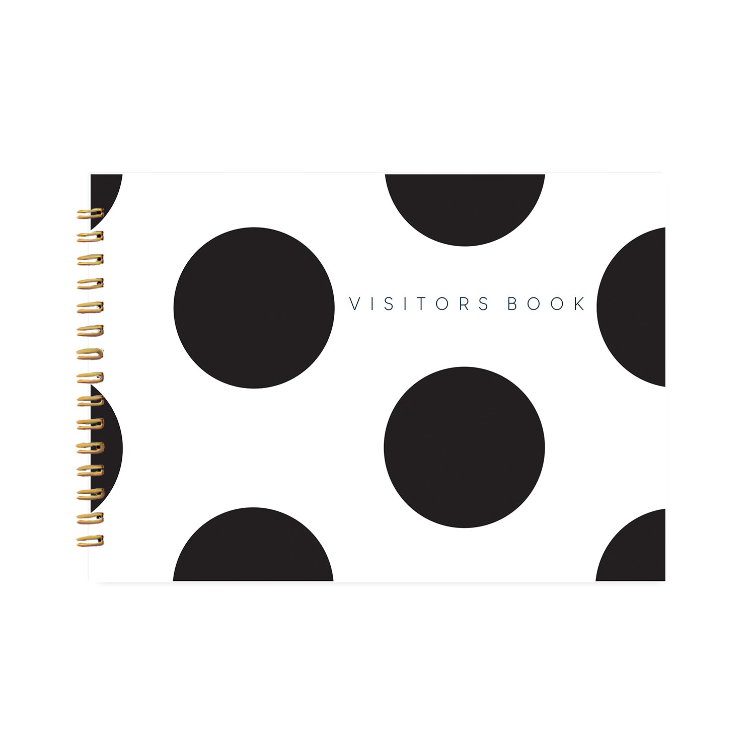 THE VISITORS BOOK - BIG POLKA DOT