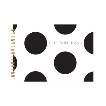 THE VISITORS BOOK - BIG POLKA DOT