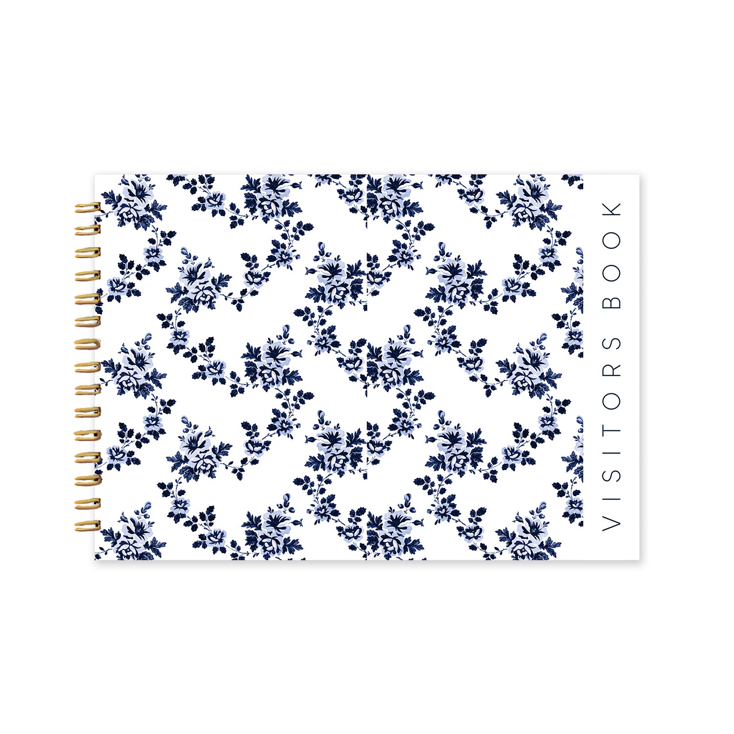 THE VISITORS BOOK - WHITE FLORAL