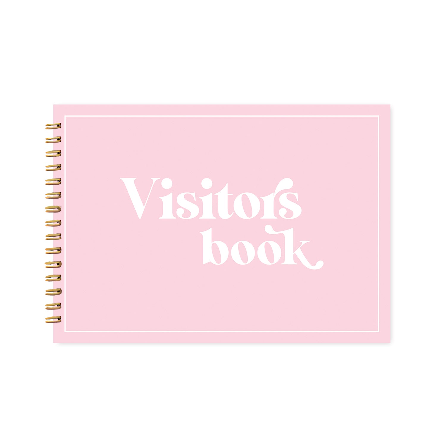 THE VISITORS BOOK - PINK