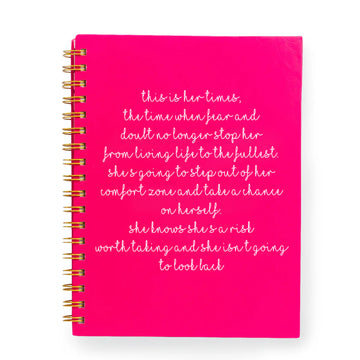 THIS IS HER TIME - WIRO NOTEBOOK