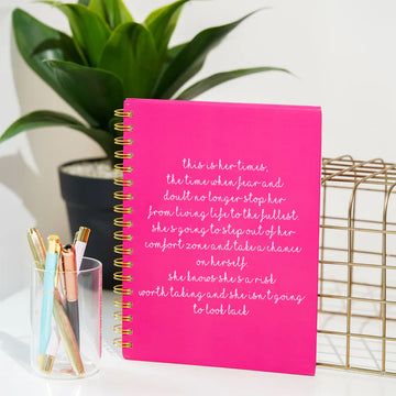 THIS IS HER TIME - WIRO NOTEBOOK