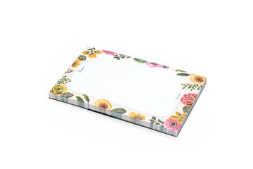 FLORAL MEMO- NOTEPAD