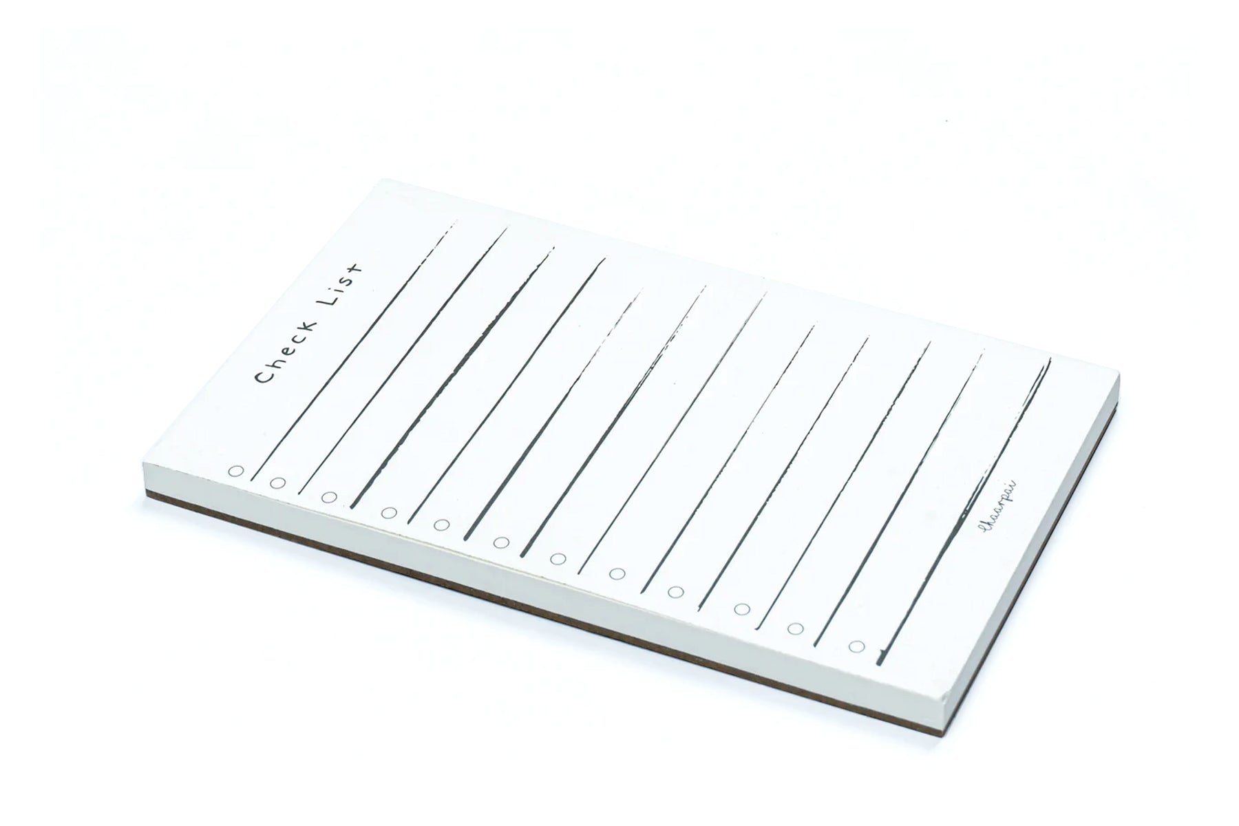 CHECKLIST- NOTEPAD