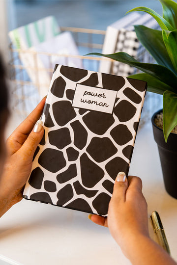 POWER WOMAN- HARDBOUND NOTEBOOK