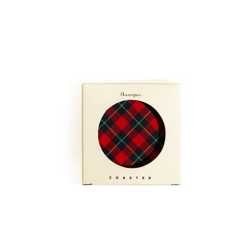 RED GINGHAM - COASTERS
