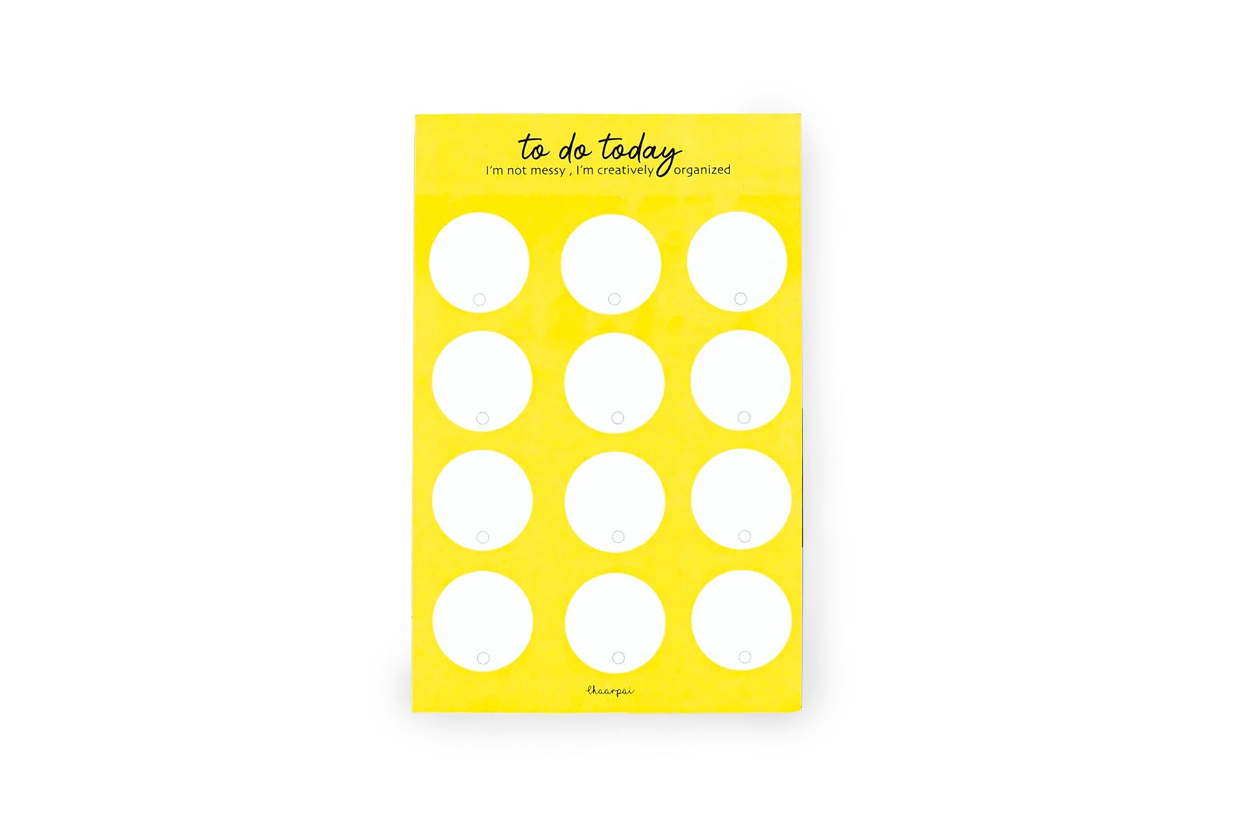 TO DO TODAY  NOTEPAD