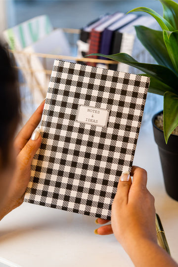 NOTES AND IDEAS- HARDBOUND NOTEBOOK