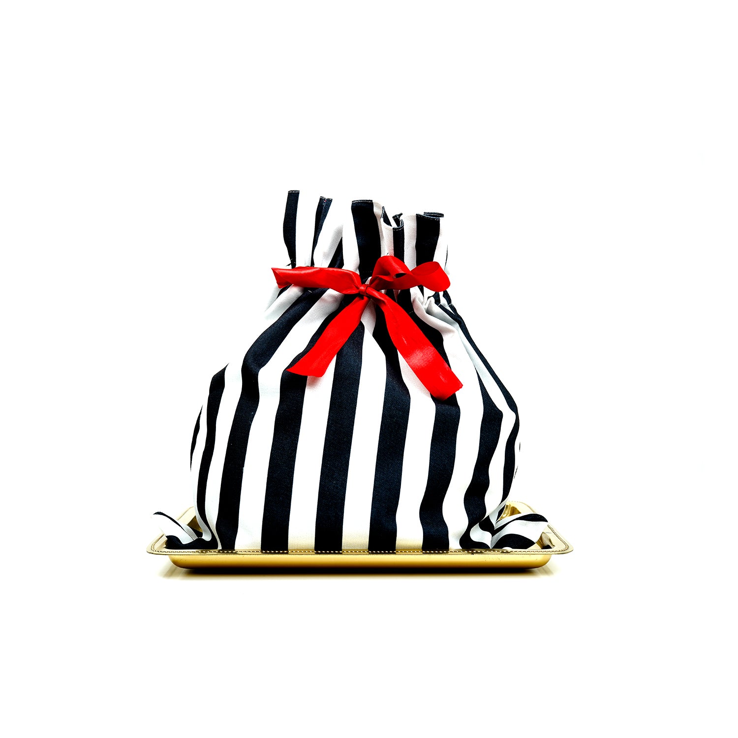 BLACK STRIPES- GIFT BAG (LARGE)