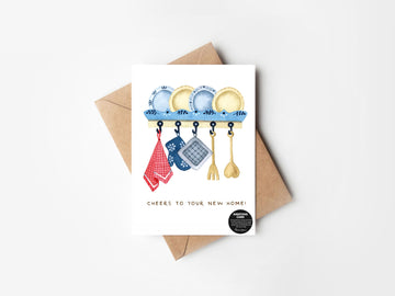 Cheers to your New Home- greeting card