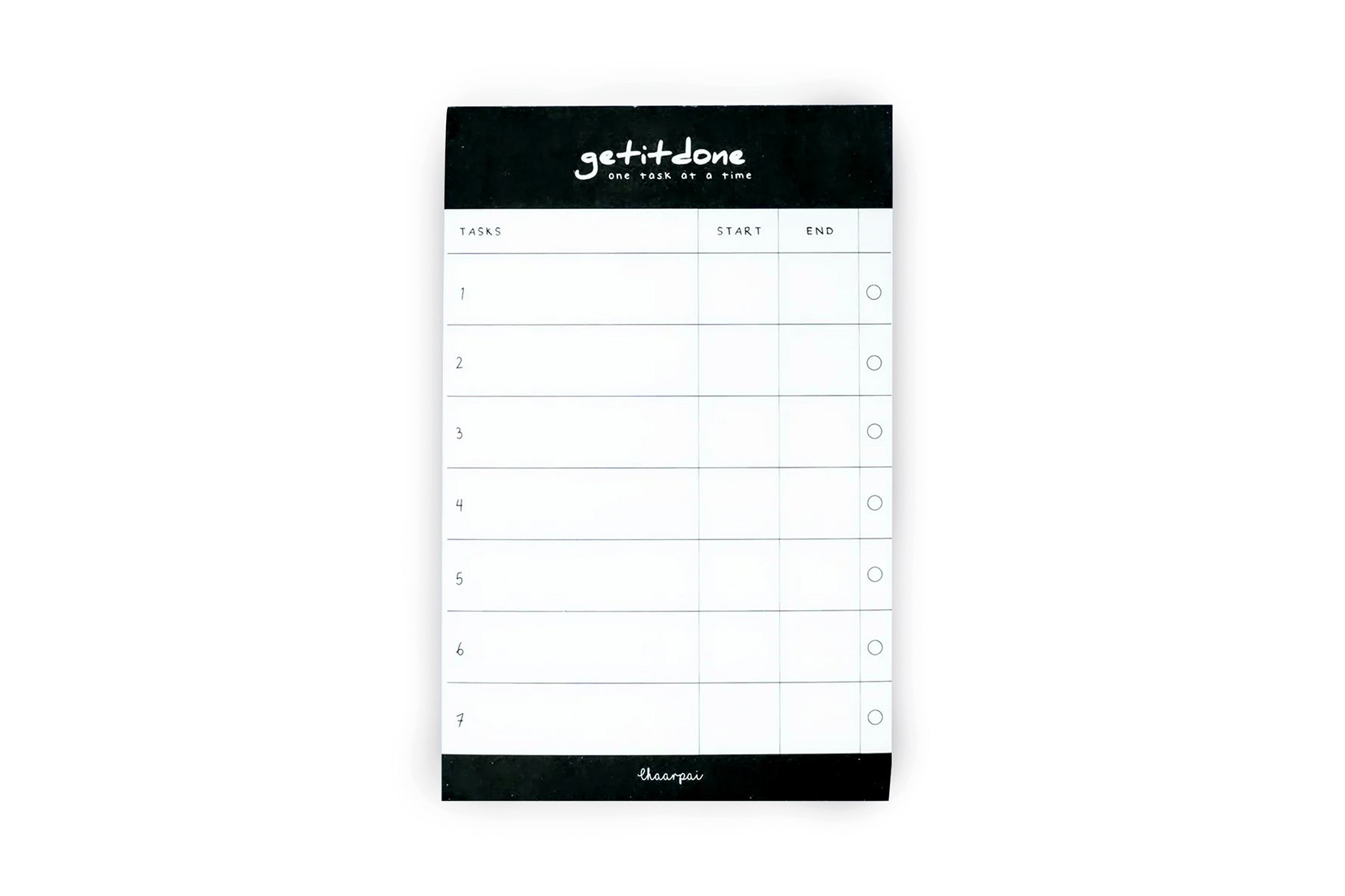 GET IT DONE- NOTEPAD