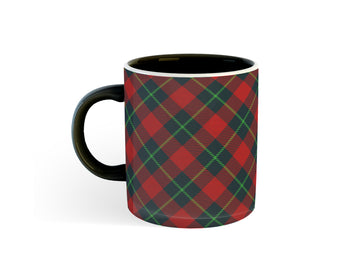 RED GINGHAM MUG