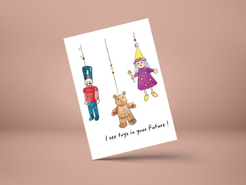 I see toys in your future greeting card